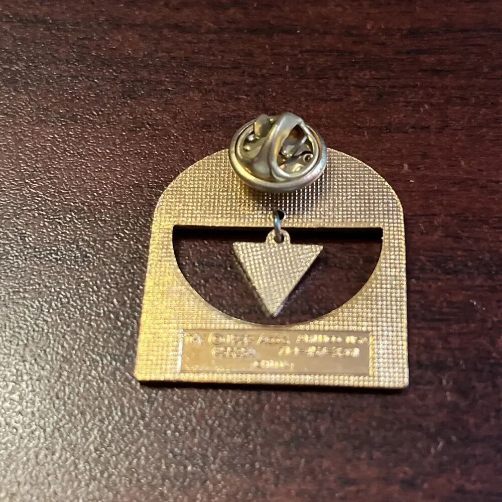 Vintage‎ 1996 Atlanta Summer Olympics Gymnastics Event Charm Lapel Hat Pin